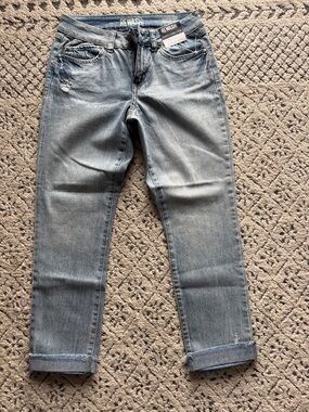 Rewash Women's Light Blue Jersey Crop Jeans Size 3/26